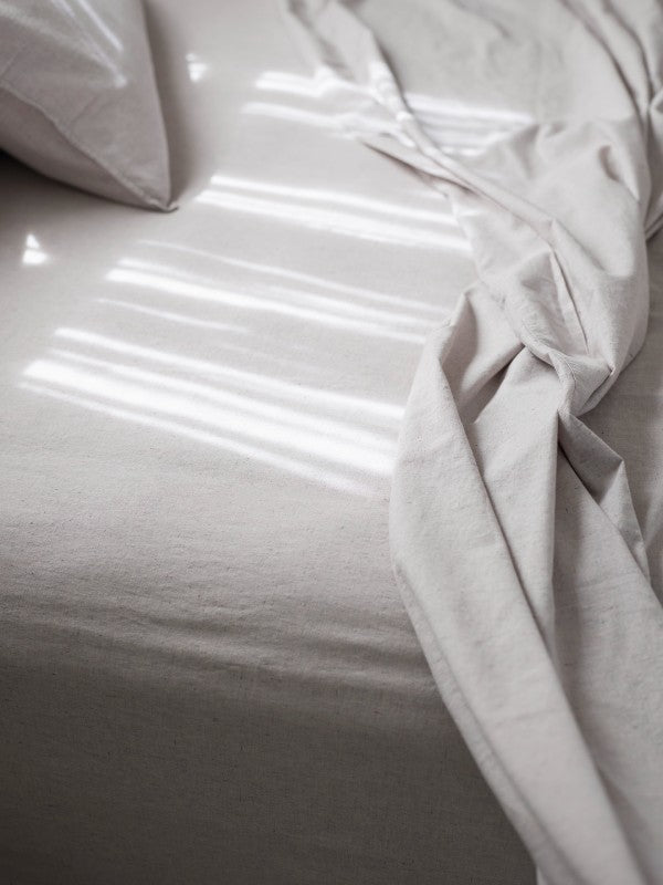 Melaleuca Natural - recycled cotton-Bed Linen - Cotton-Sheets on the Line