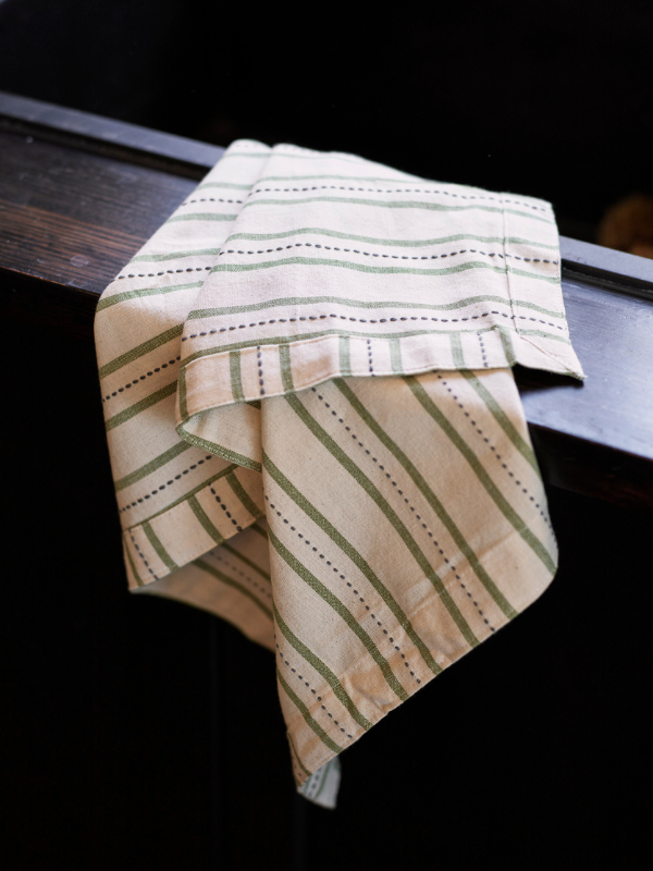 Myrtle Stripe - Tea Towel-Table Linen-Sheets on the Line