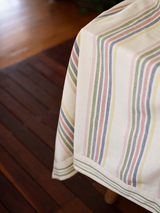 Multi Stripe - Tablecloths-Table Linen-Sheets on the Line